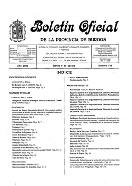 Boletín BOPBUR