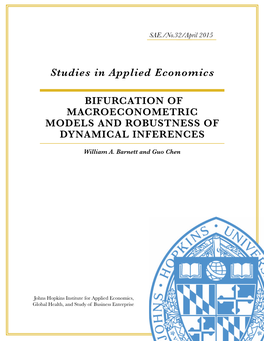 Bifurcation of Macroeconometric Models and Robustness of Dynamical Inferences