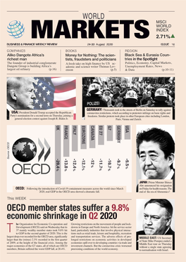 OECD Member States Suffer a 9.8% Economic Shrinkage in Q2 2020
