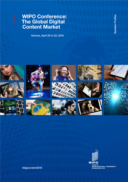 WIPO Conference: the Global Digital Content Market