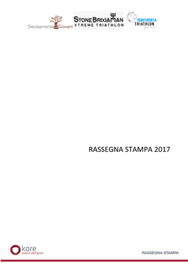 Rassegna Stampa 2017