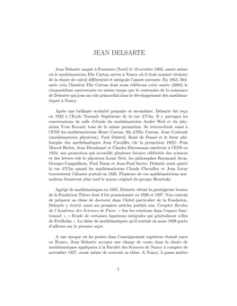 Jean Delsarte