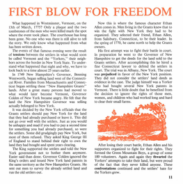 First Blow for Freedom