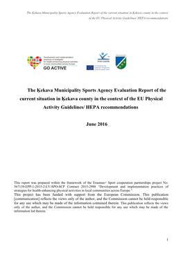 Latvia HEPA Evaluation Report in English