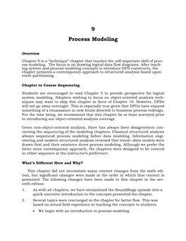 9 Process Modeling