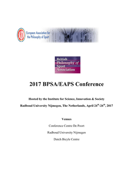 2017 BPSA/EAPS Conference