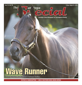 Friday's Digital Edition of the Saratoga Special