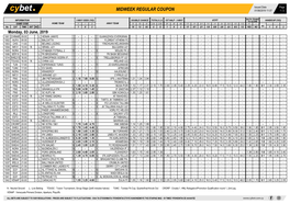 Midweek Regular Coupon 01/06/2019 11:07 1 / 2