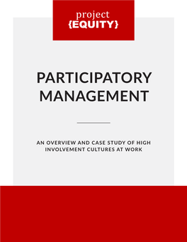 Participatory Management