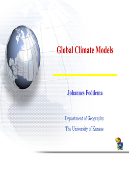 Global Climate Models