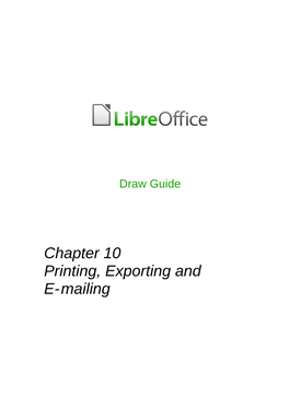 Printing, Exportin and Emailing | 3 Printing