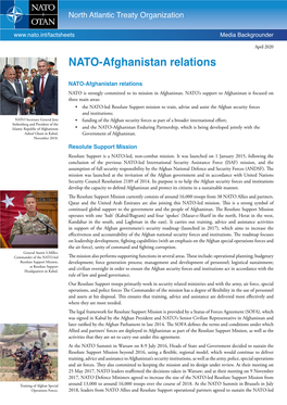 NATO-Afghanistan Relations