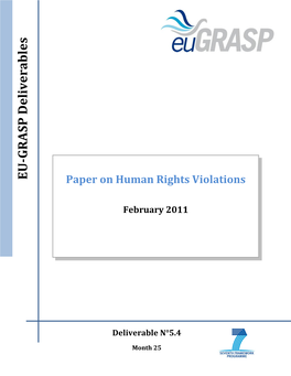 The EU's Discourse in Cases of Human Rights Violations