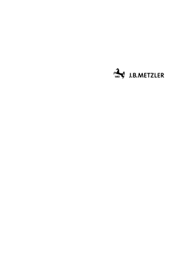 J.B.METZLER Metzler Lexikon Weltliteratur