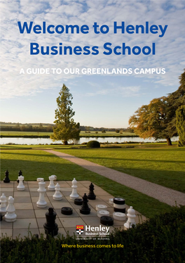 Welcome to Henley Business School