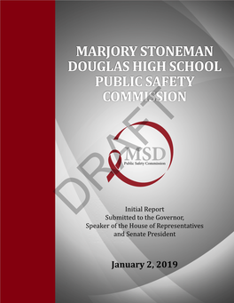 Marjory Stoneman Douglas High School Public Safety Commission