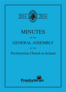 Minutes of the General Assembly 2014