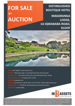 For Sale Auction