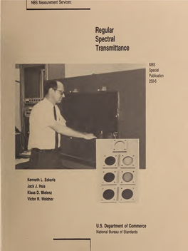 Regular Spectral Transmittance