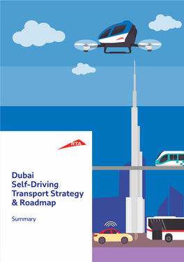 Dubai Self-Driving Transport Strategy & Roadmap