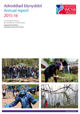Adroddiad Blynyddol Annual Report 2015-16