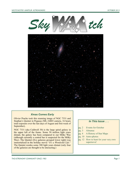 The October 2013 Newsletter