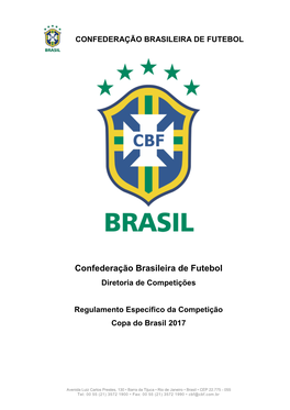 Confederação Brasileira De Futebol