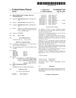 (12) United States Patent (10) Patent No.: US 8,846,077 B2 A61K 95.146