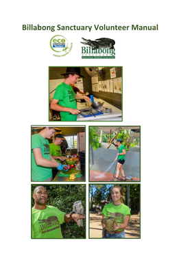 Billabong Sanctuary Volunteer Manual