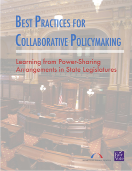 Best Practices for Collaborative Policymaking