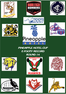 Velocity Sports AFL Queensland State League - Pineapple Hotel Cup