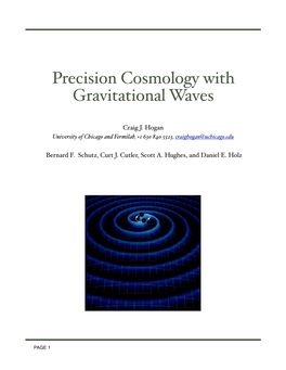 Precision Cosmology with Gravitational Waves