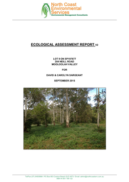 Ecological Assessment Report V2