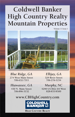 Coldwell Banker High Country Realty Mountain Properties Volume 11 Issue 1