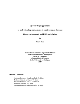 Genes, Environment, and DNA Methylation