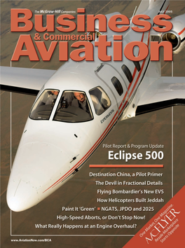 Eclipse 500 Program Update