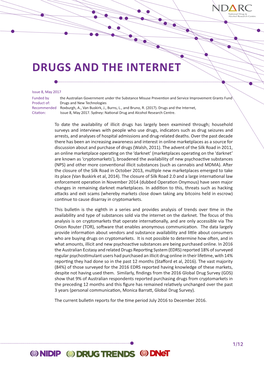 Drugs and the Internet