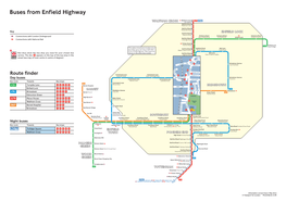 Buses from Enfield Highway