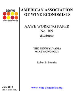 AAWE Working Paper No. 109 – Business