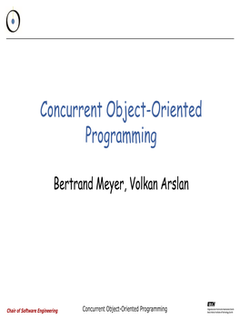 Object-Oriented Programming