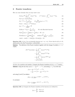 6 Fourier Transform