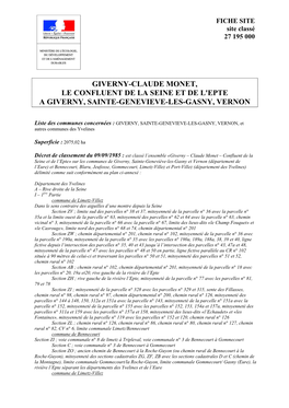 Giverny-Claude Monet, Le Confluent De La Seine Et De L'epte a Giverny, Sainte-Genevieve-Les-Gasny, Vernon