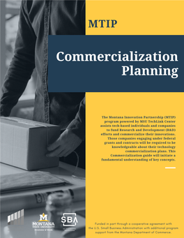Commercialization Planning