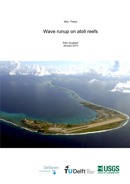 Wave Runup on Atoll Reefs