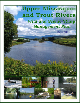 Missisquoi & Trout Rivers Management Plan, Vermont