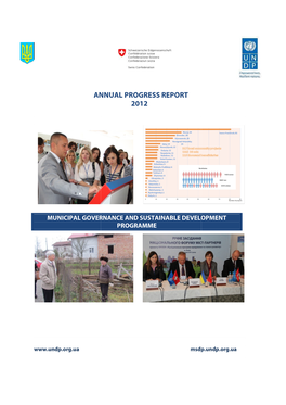 Annual Annual Progress Report 2012