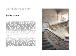 World Heritage City Salamanca