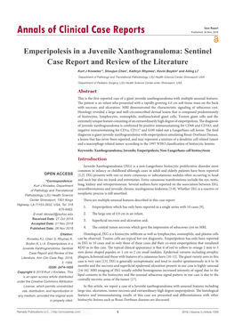 Emperipolesis in a Juvenile Xanthogranuloma: Sentinel Case Report and Review of the Literature