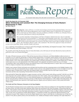 Pacific Rim Report No.36