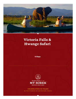 Victoria Falls & Hwange Safari